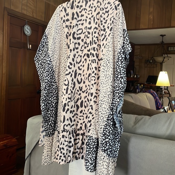 J. C. Fashion Lightweight Spring Coverup Jacket Size L - Picture 7 of 7